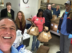 Jeff Weinstein at a community event