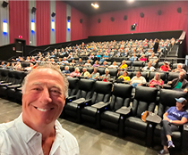 Jeff Weinstein at a community event