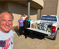 Jeff Weinstein at a community event